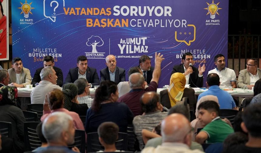 Başkan Yılmaz, Beykent’te vatandaşları dinledi