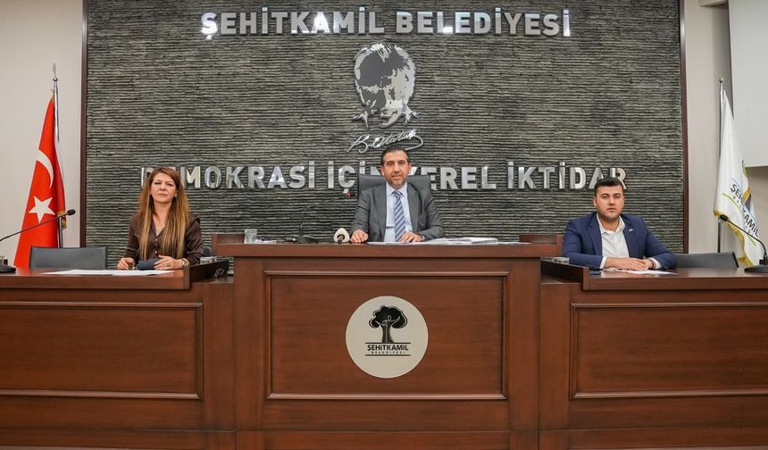 Şehitkamil Belediyesi Haziran ayı meclis toplantısı tamamlandı
