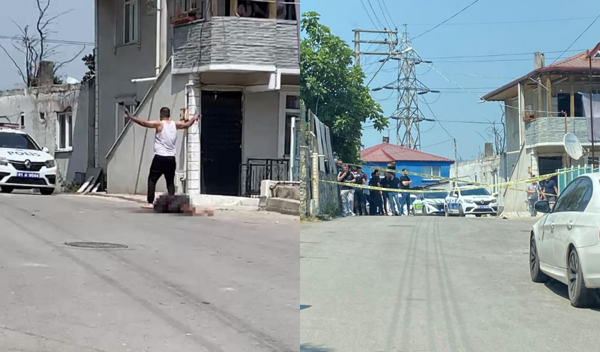 Kocaeli'de koca dehşeti: 5 çocuğunun annesi eşini sokak ortasında defalarca bıçakladı
