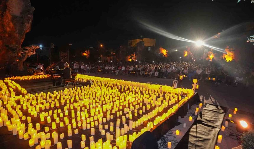 Gaziantep'te Dülük Antik Kenti'nde Candela konseri