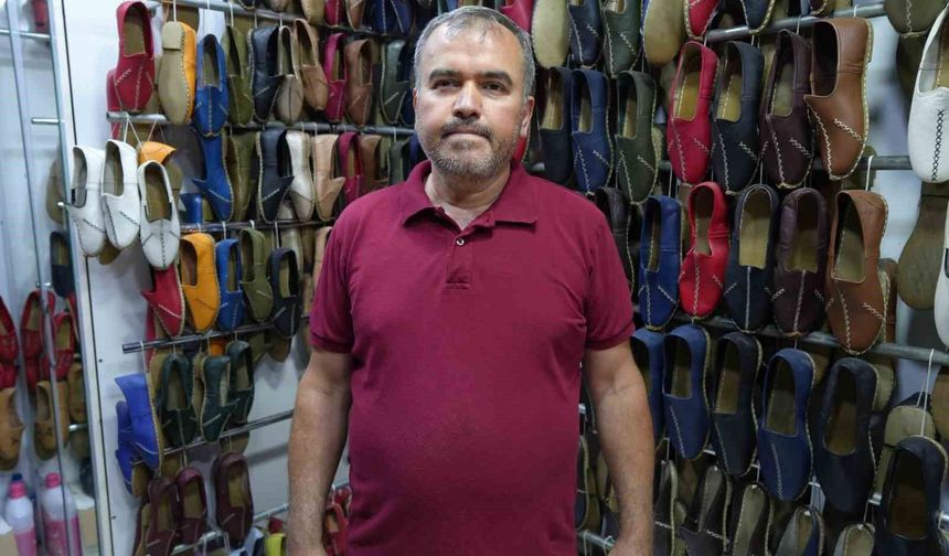 Gaziantep'te ustaların ellerinde şekillenen yemeni, raflardaki yerini alıyor