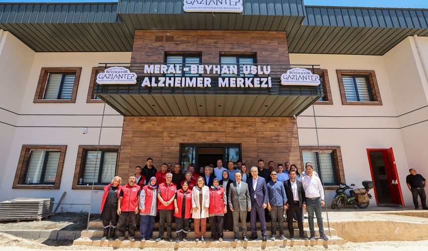 Gaziantep'te Meral-Beyhan Uslu Alzheimer Merkezi’nde sona gelindi