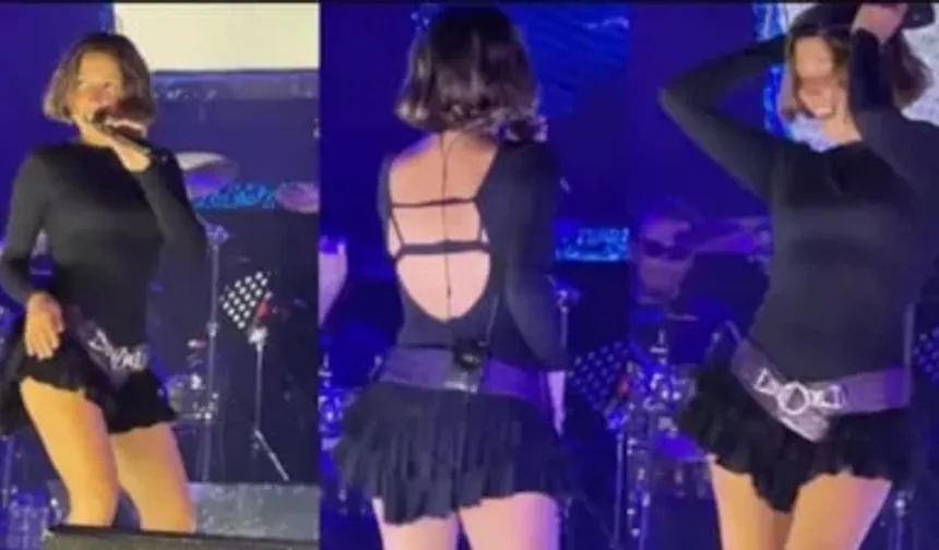 Zeynep Bastık sahneye damga vurdu! Kalça dansı gündem oldu