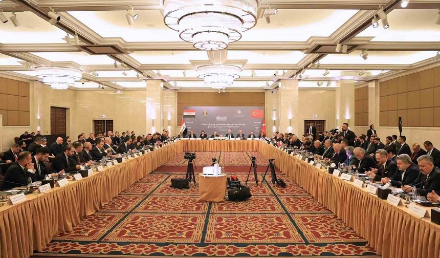 DEİK/Türkiye-Irak Yuvarlak Masa Toplantısı Ankara'da gerçekleştirildi