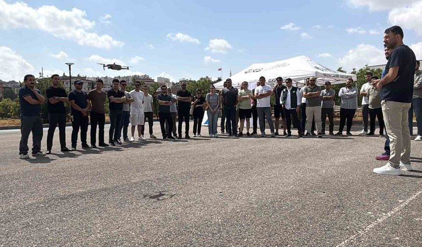 Gaziantep'te dron destekli habercilik eğitim programı yapıldı