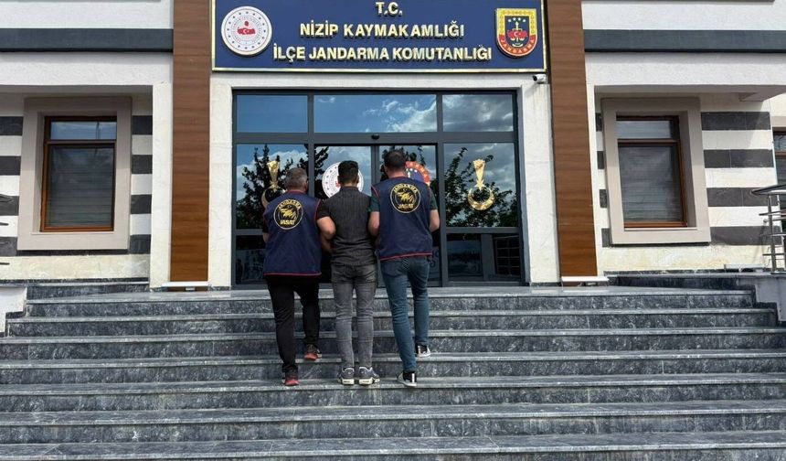 Gaziantep'te kesinleşmiş 10 yıl cezayla aranan şahıs yakalandı