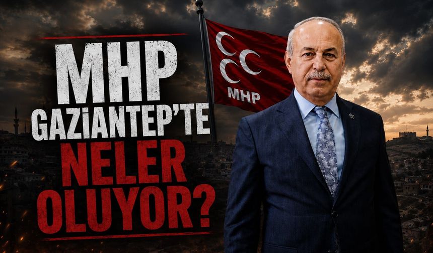 MHP Gaziantep’te eriyor