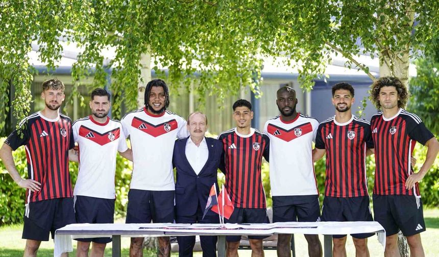Yasağı kaldıran Gaziantep FK'dan transfer şov: 7 transfer birden açıklandı