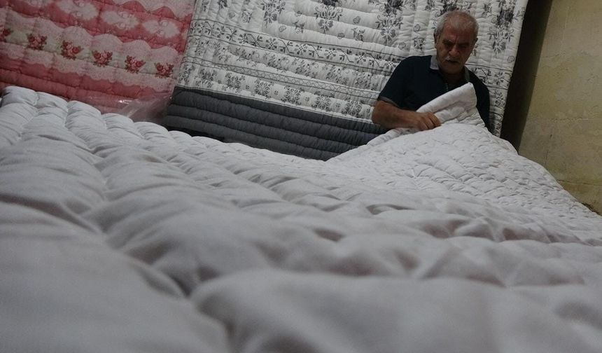 Kilis'te Yorgancılık mesleği çıraksız kaldı
