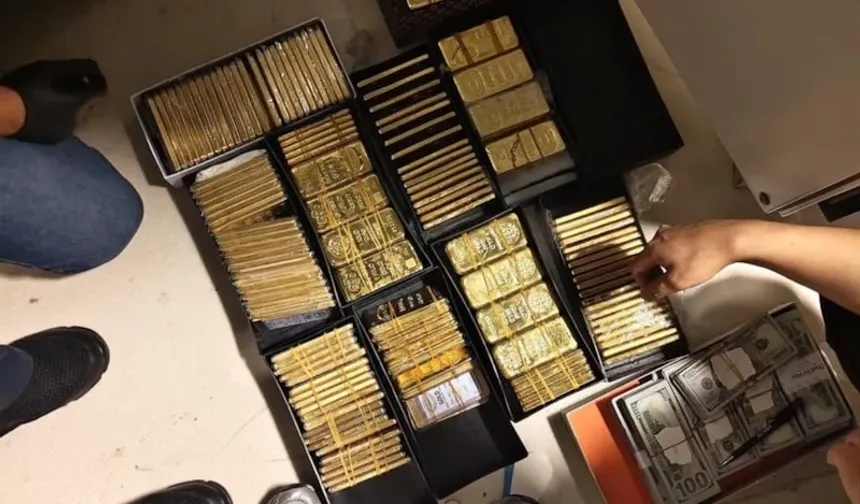 Süleymancıların kasası patladı! Alihan Kuriş suç örgütüne operasyonda 200 kg külçe altın ele geçirildi