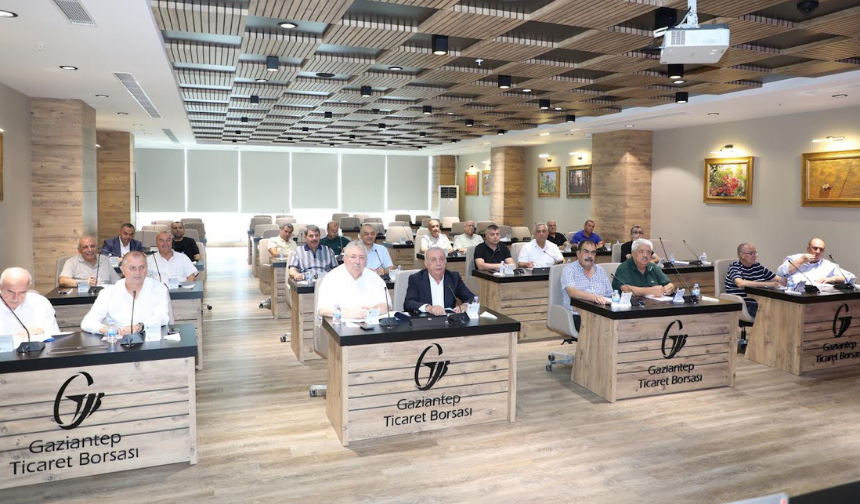 GTB Ağustos Ayı Olağan Meclis Toplantısı gerçekleştirildi