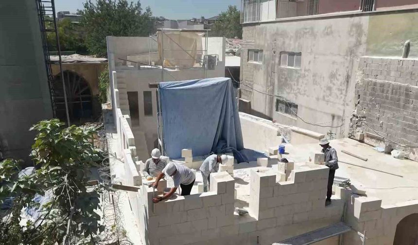 Gaziantep'te depremde hasar gören 200 yıllık Antepevleri restore ediliyor