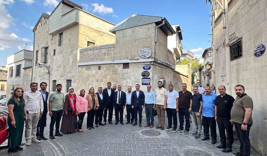 Milletvekili Bozgeyik, STK, esnaf ve muhtarları ziyaret ederek Gaziantep'in nabzı tuttu