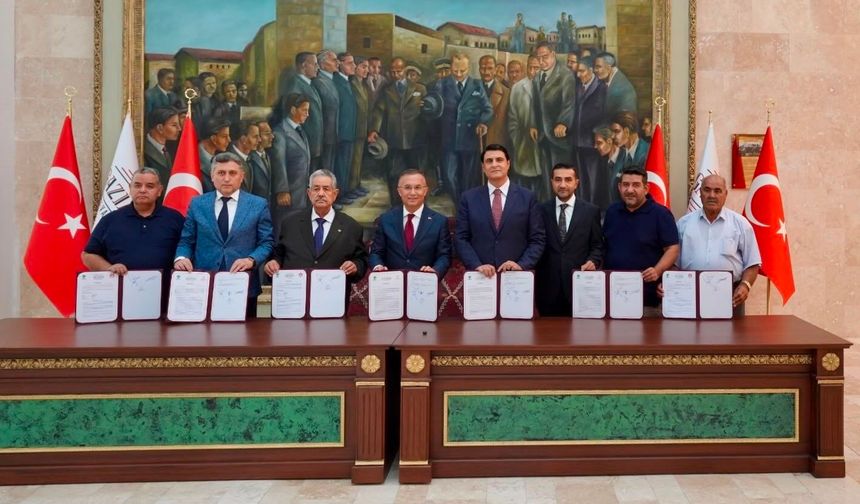 Şehitkamil'e 2 yeni tesis için imzalar atıldı