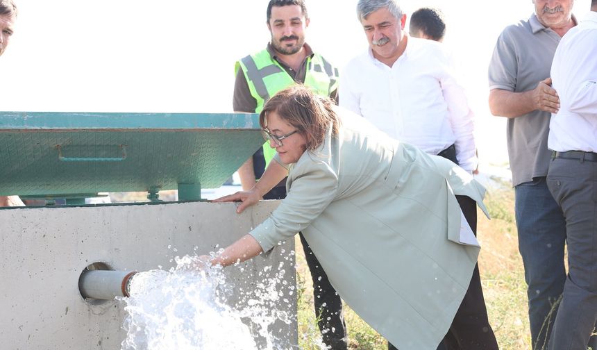 Yarım asırlık hasret sona erdi! Gaziantep’te tarım arazilerine can suyu verildi