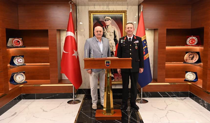 TBMM İdare Amiri Sermet Atay’dan Tuğgeneral Uğurlu’ya hayırlı olsun ziyareti