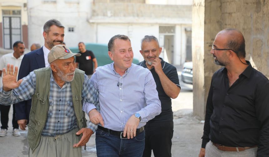 Başkan Doğan, Nizip’in dört bir yanında hemşehrileriyle bir arada