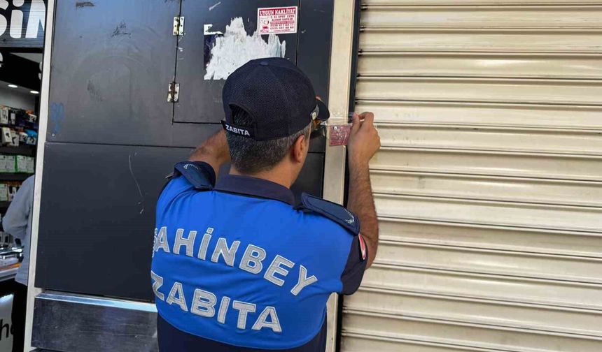 Gaziantep'te bozuk ürün satan döner işletmesi 15 gün kapatıldı