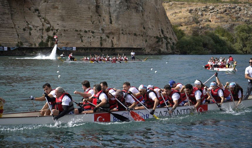 Rumkale’de festival heyecanı dragon bot ve yüzme yarışlarıyla sürecek