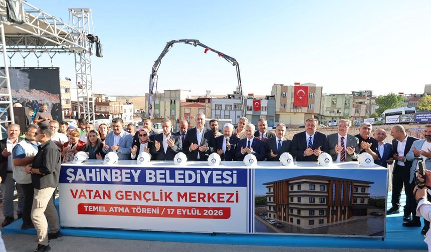 Şahinbey Belediyesi’nden Vatan Mahallesi'ne dev tesis