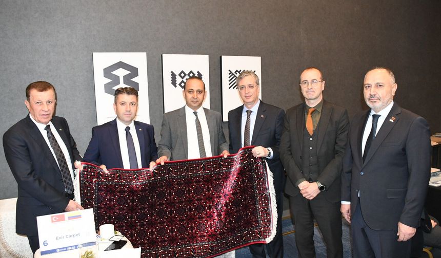 Gaziantep halı sektöründen Kolombiya çıkarması