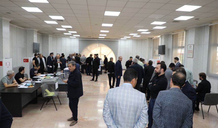 Gaziantep Ticaret Borsası’nda seçim heyecanı başladı