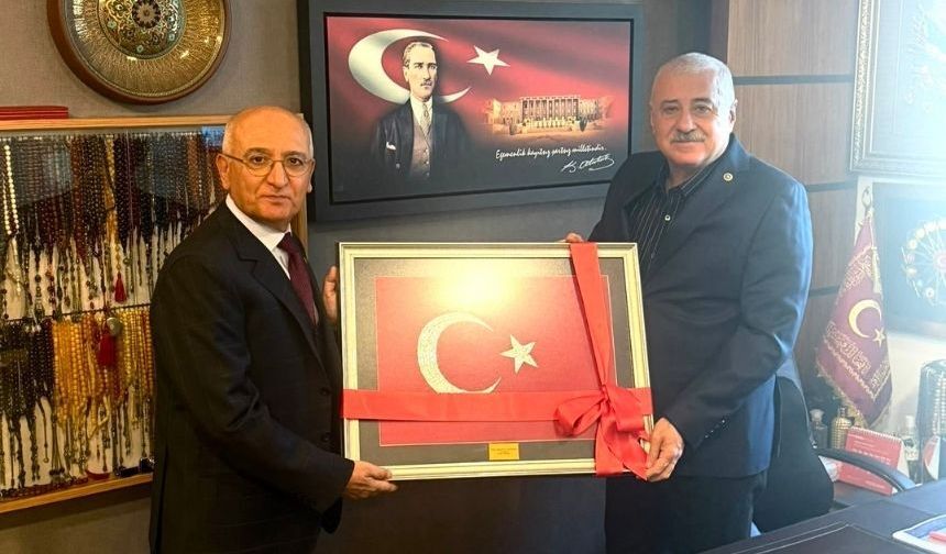 Emekli Orgeneral İrfan Özsert’ten MHP Gaziantep Milletvekili Sermet Atay’a ziyaret