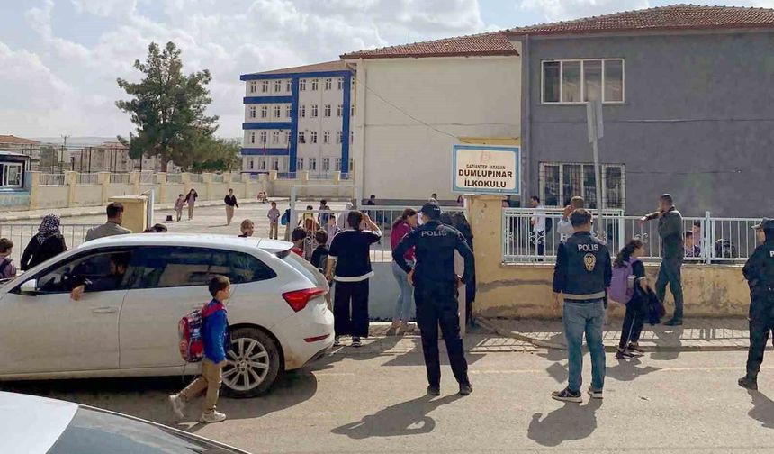 Araban içesinde okullarda güvenlik tedbirleri artırıldı