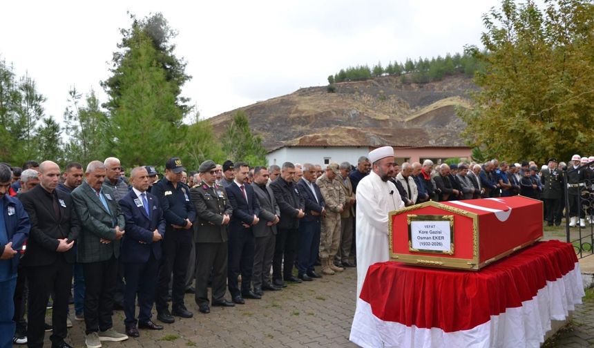 Gaziantepli Kore gazisi Osman Eker 94 yaşında hayatını kaybetti