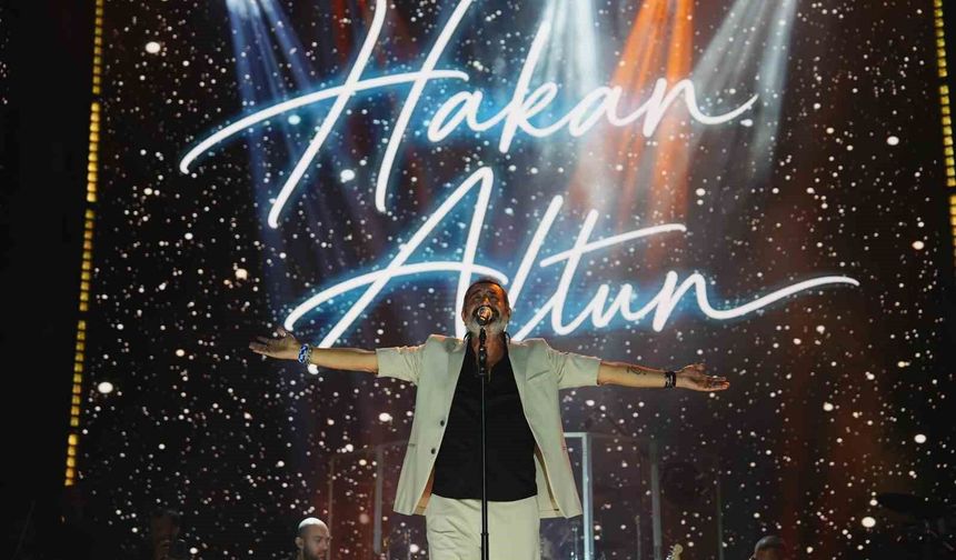 Gaziantep'te Hakan Altun şarkıları yankılandı