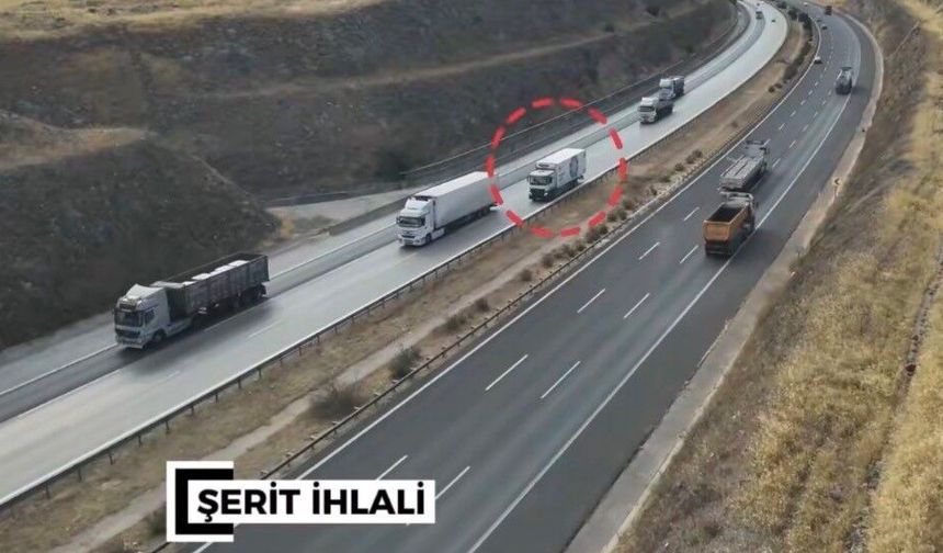 Gaziantep'te jandarmadan otoyolda trafik denetimi: 903 araca ceza