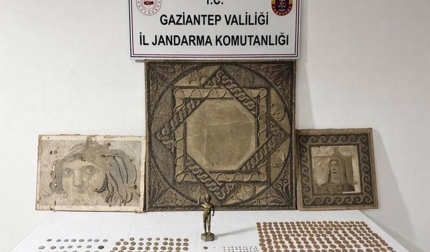Gaziantep'te tarihi eser dolandırıcılığı operasyonu: 1 gözaltı