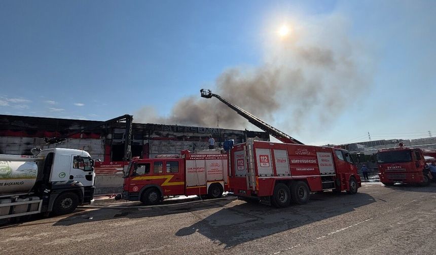 Anlaştığı kişi şikayet edince ortaya çıktı:  Gaziantepli İş insanı sigorta için fabrikasını yaktırmış