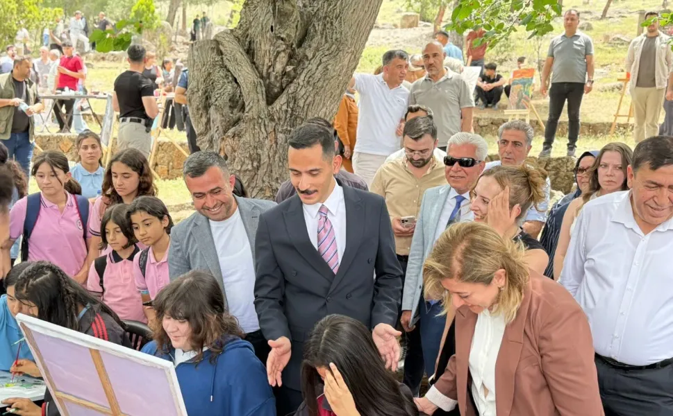 Yesemek Açık Hava Müzesi ve Heykel Atölyesi'nde resim festivali düzenlendi
