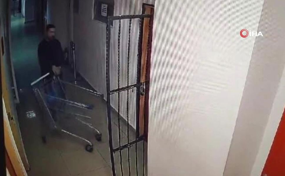 Adliyedeki emanet deposu soygununun görüntüleri ortaya çıktı