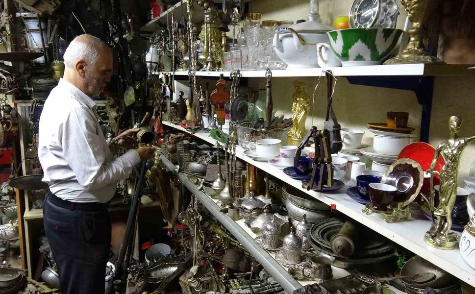 Gaziantep’te antikaya adanmış bir ömür