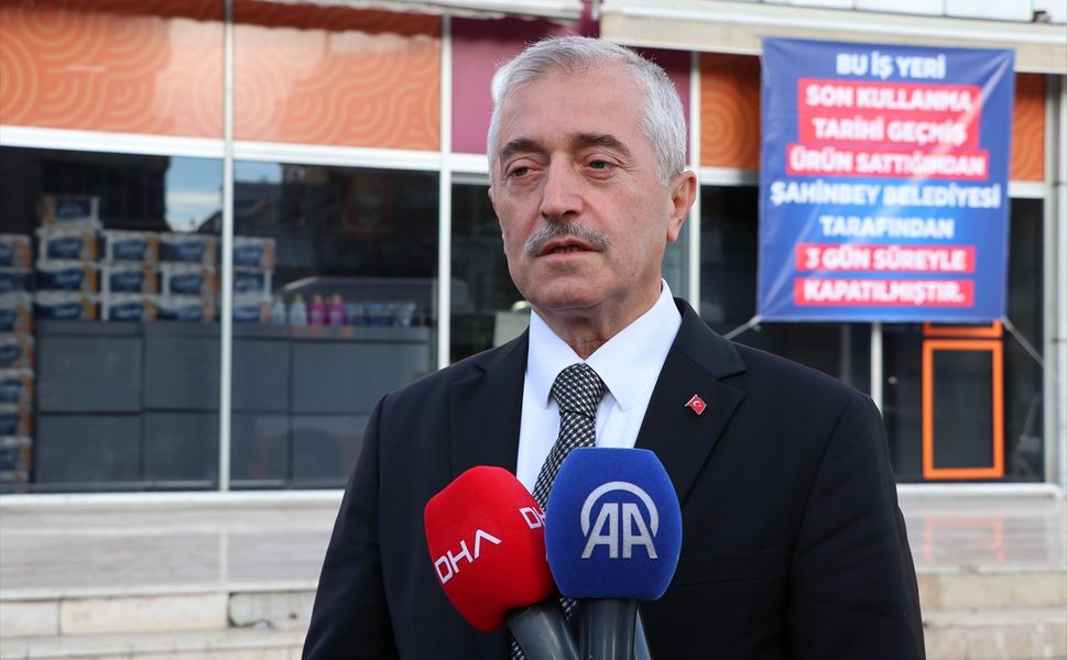 Gaziantep'te son kullanma tarihi geçmiş ürün satan markete kapatma cezası