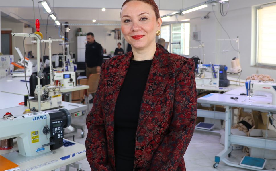 Gaziantep'te Medikal korse üreten kadın girişimci ürünlerini 18 ülkeye satıyor