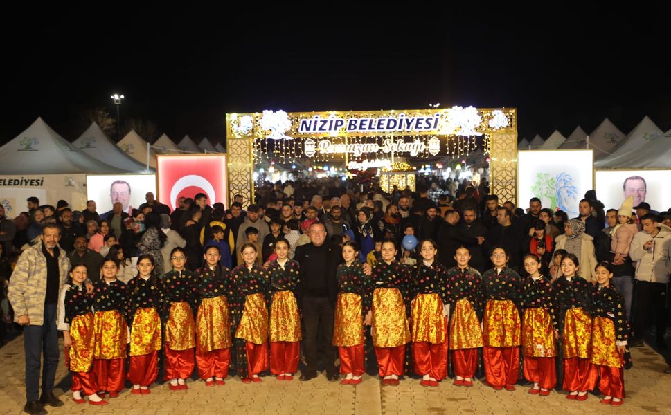 Nizip'te "Ramazan Sokağı" kapılarını coşkuyla açtı