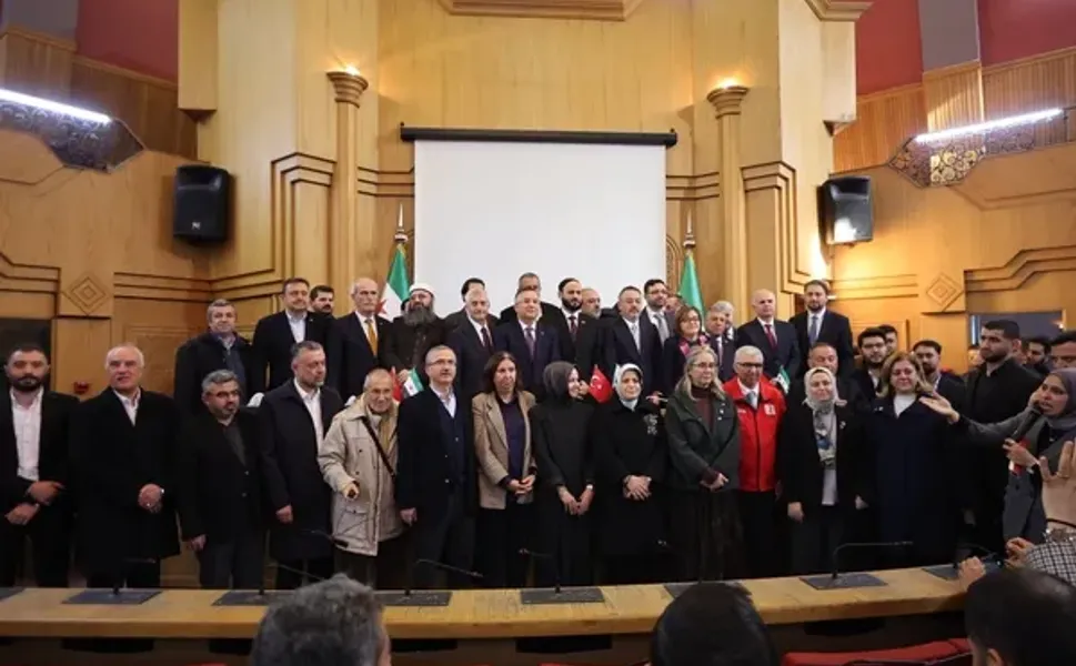 Gaziantep'ten Halep'in inşasına dev destek!