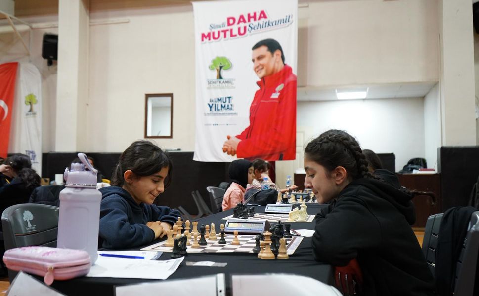 Şehitkamil’de satranç heyecanı başladı