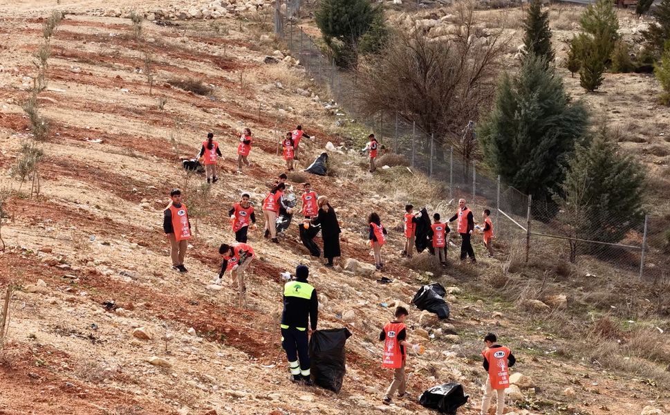 Şehitkamil'de minik ellerden doğaya büyük katkı