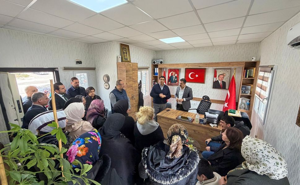 Başkan Yılmaz’dan Gazikent’e ziyaret