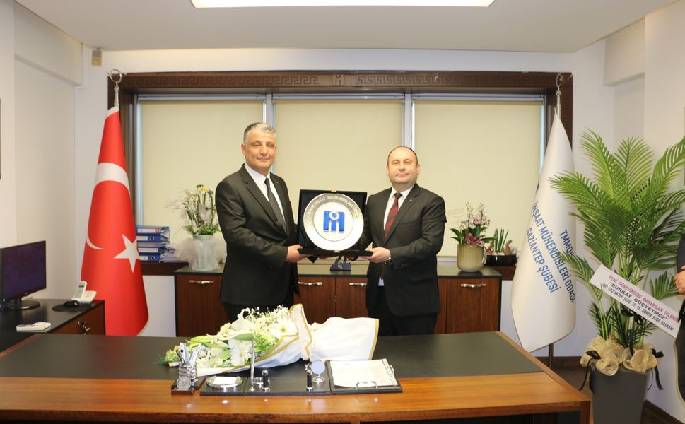 Gaziantep İMO’da devir teslim töreni