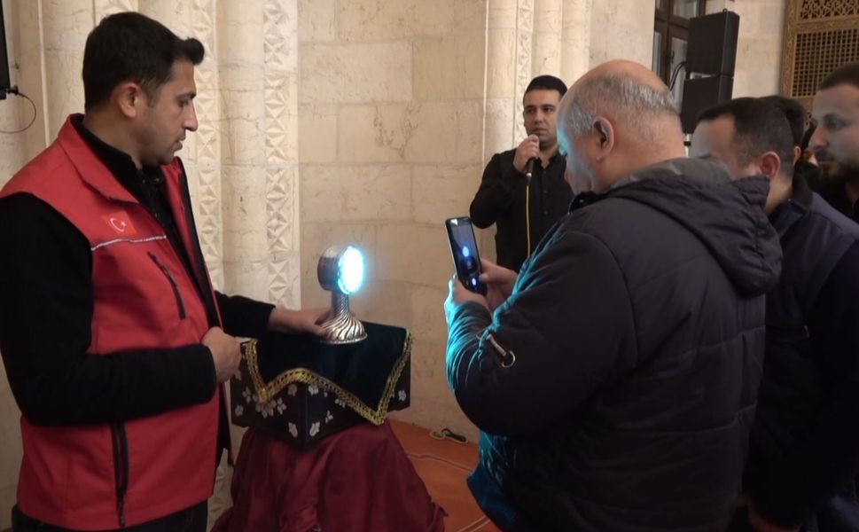 Gaziantep'te Sakal-ı Şerif'e yoğun ilgi