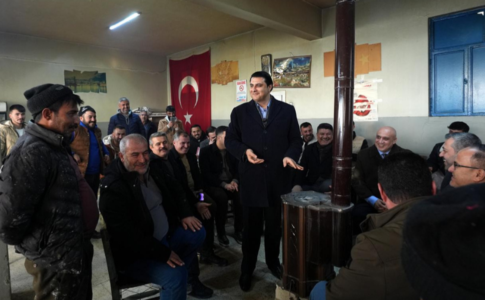 Başkan Yılmaz'dan Şehitkamil'de mahalle ziyaretleri