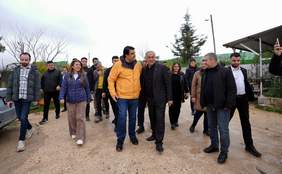 Başkan Yılmaz’dan Yığınlı’ya ziyaret