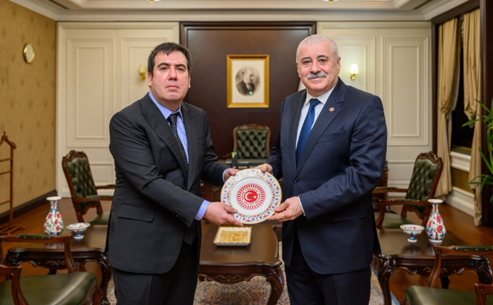 TBMM İdare Amiri Sermet Atay'dan Bakan Yardımcısı Tuncay'a ziyaret
