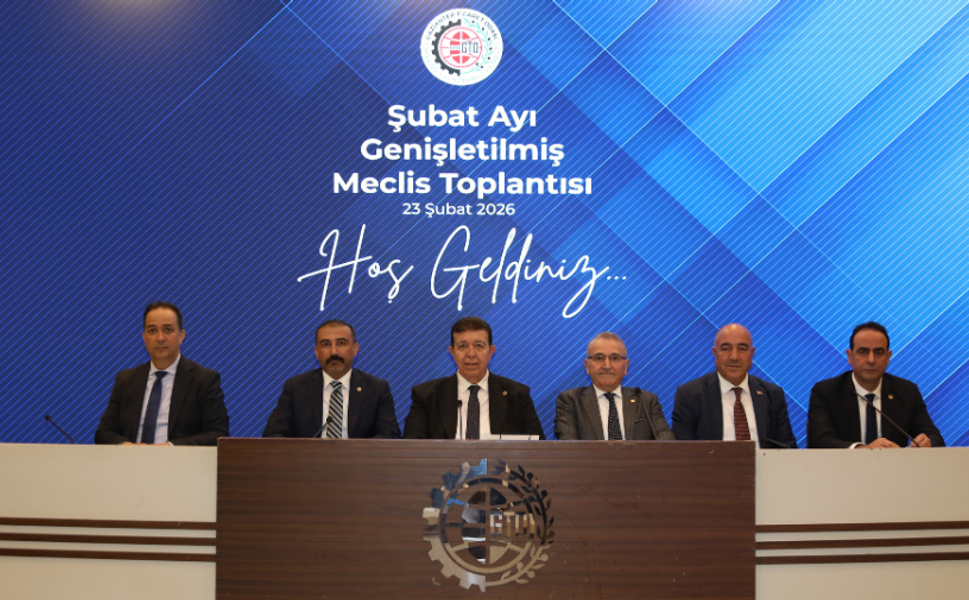 GTO’nun Şubat ayı meclis toplantısı genişletilmiş olarak yapıldı