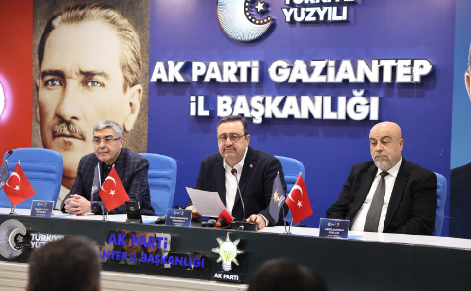 AK Parti Gaziantep'ten 28 Şubat açıklaması! İl Başkanı Fedaioğlu: “Milli irade anlayışını daima diri tutacağız”